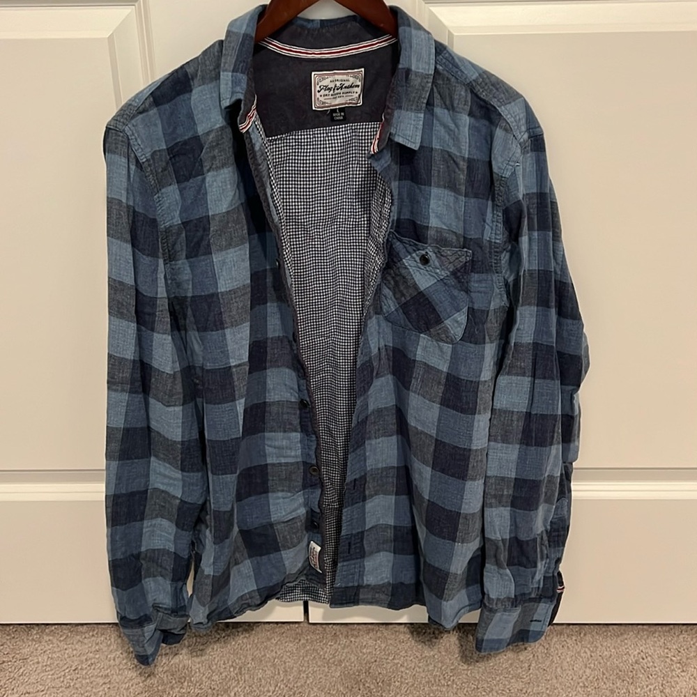 Flag & Anthem Long Sleeve Button Down